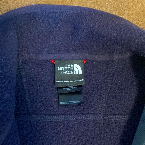 NorthFace fleece zip up jacket - Picture 2 of 4